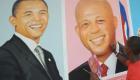 Barack Obama And Michel Martelly Haiti Wall Painting