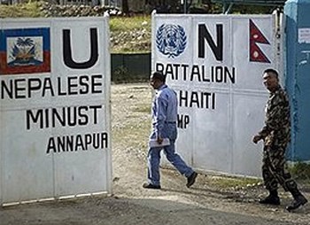 MINUSTAH Nepalese Base Haiti