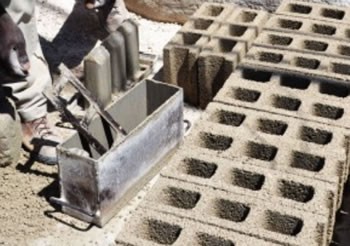 Cement Block Making In Haiti