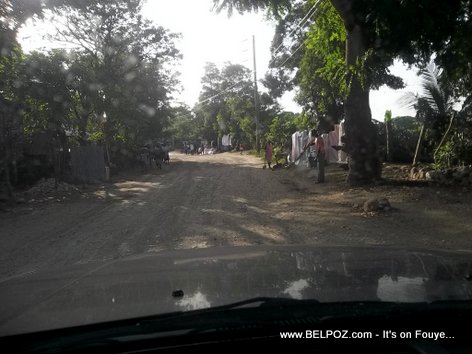 Haiti Dirt Roads - Outside Hinche, Near Labelone