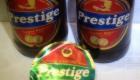 Haiti Prestige Beer - Compare New Label vs Old Label