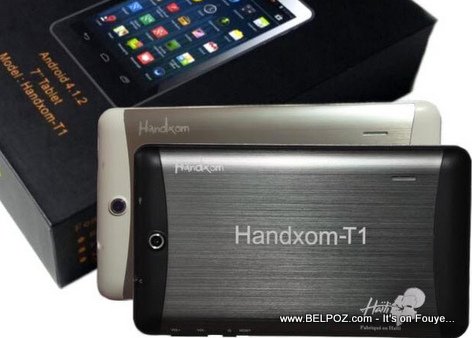 Handxom T-1 - Android Tablet MADE IN HAITI