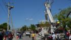 Electricity d'Haiti (EDH) - Reparation - Gonaives - pre-Kanaval 2014