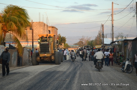 Gonaives Haiti - Newly Paved Road - Avenue Leon Legros
