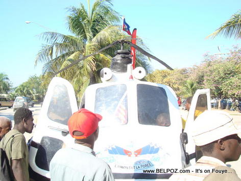 First Helicopter Made in Haiti