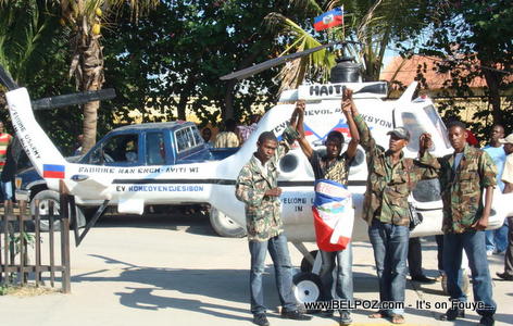First Helicopter Made in Haiti