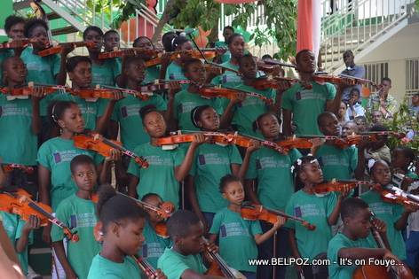 Inauguration Institut National de Musique d'Haiti - Pandiassou