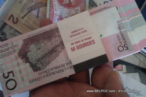 Haiti - Currency - Yon pake 50 goud tou nef soti la Bank