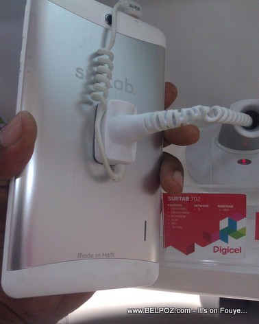 Surtab Tablet - Made in Haiti - Digicel Showroom