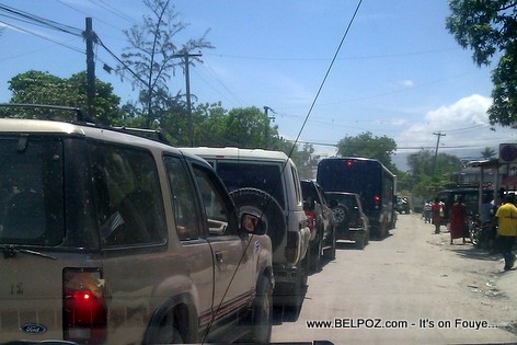 Haiti - Embouteillage (Traffic) nan Croix-des-Bouquets