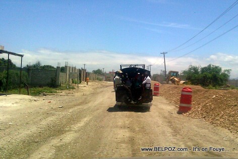Haiti - Road Construction - Route nationale No 8, Ganthier