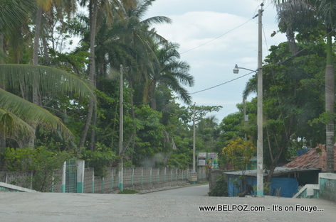 Entrance to Gelee Beach - Les Cayes Haiti