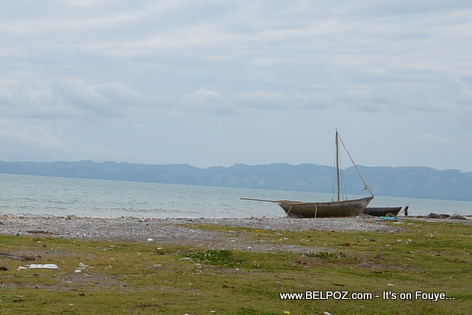 Fisherman boats at Gelee Beach - Les Cayes Haiti