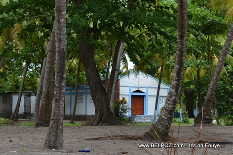 A Church at Gelee Beach - Les Cayes Haiti