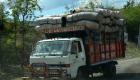 Haiti - Camion Charbon - Truck load of Charcoal going to market