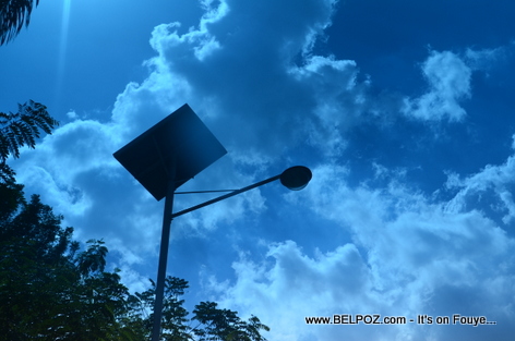 Haiti - Solar Lamp Post