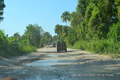 Haiti - the Road to Verrette From La Chapelle