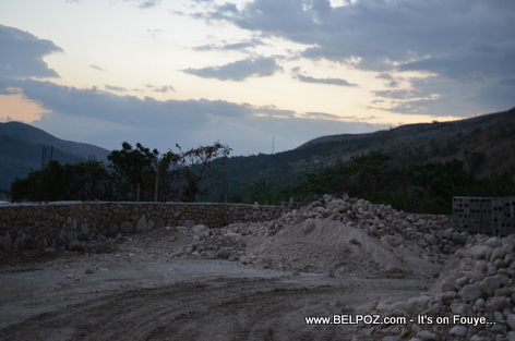 Haiti Construction near the Fleuve Artibonite