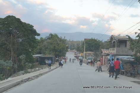 Mirebalais Haiti Direction Rond Point Hinche-Lascahobas
