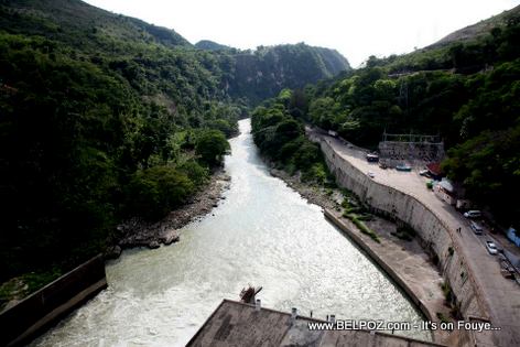 Haiti - View from Lake Peligre Hydroelectric Dam