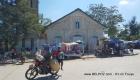 Hinche Haiti - In front of the old Catholic church, getting ready for Fête patronale de Hinche
