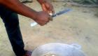 Somewhere in Haiti, Kabrit la sou dife - How to cook goat meat Haitian party style