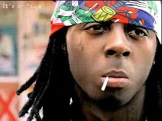 Lil Wayne with the Haitian Flag