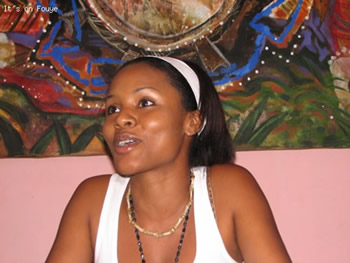 Jessica Geneus in Jacmel