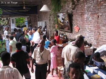 Jacmel Haiti book fair