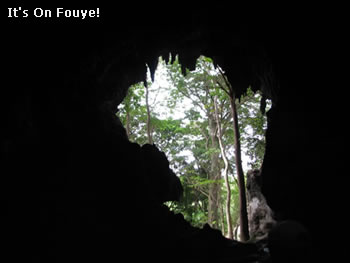 Haiti Cave entrance Looks like the continent of Africa