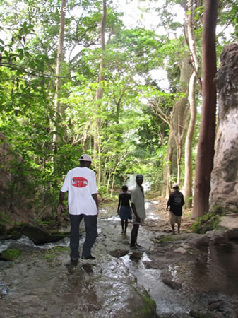 Cave in Haiti