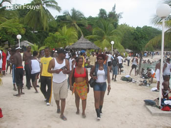 caribbean vacation at the beach