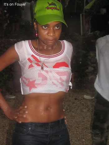 Sexy girl from Haiti