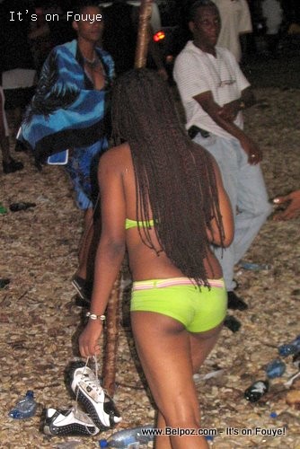 Haiti beach party