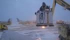 Plane Deicing in Montreal Trudeau airport