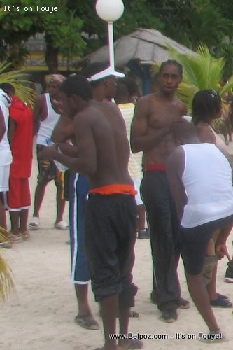 French caribbean beach haiti