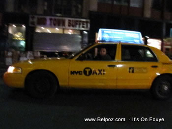 new york city taxi cab