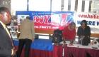 New Jersey Haitian Student Convention, one of the booths