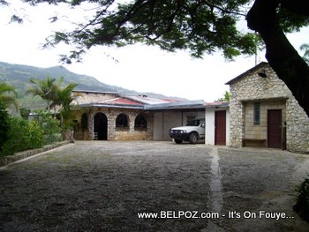 Behind the Baptist Haiti Mission