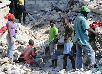 Haiti Earthquake Rescue Workers