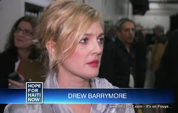 Drew Barrymore Hope For Haiti Now Telethon