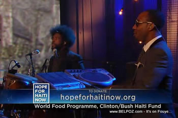 Sting Hope For Haiti Now Telethon