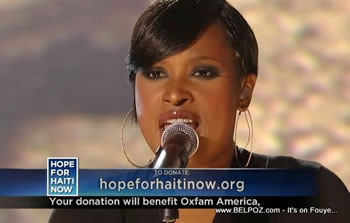 Jennifer Hudson Hope For Haiti Now Telethon