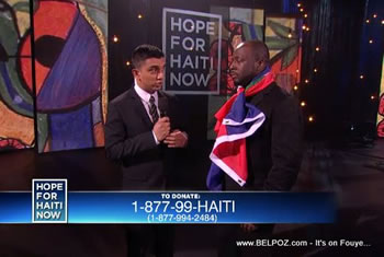 Wyclef Jean Hope For Haiti Now Telethon