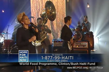 Mary J Blige Hope For Haiti Now Telethon