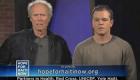 Clint Eastwood Matt Damon Hope For Haiti Now Telethon