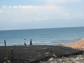 Ocean view in Arcahaie, Haiti - Apr 2004