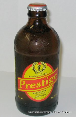 prestige beer bottle