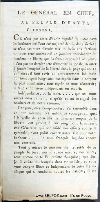 The Haitian Declaration Of Independence Page 3