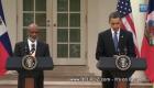 Preval And Obama Haiti Speech